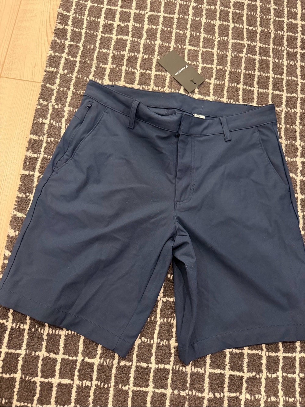 Fabletics Men's Navy Hybrid Performance Shorts
